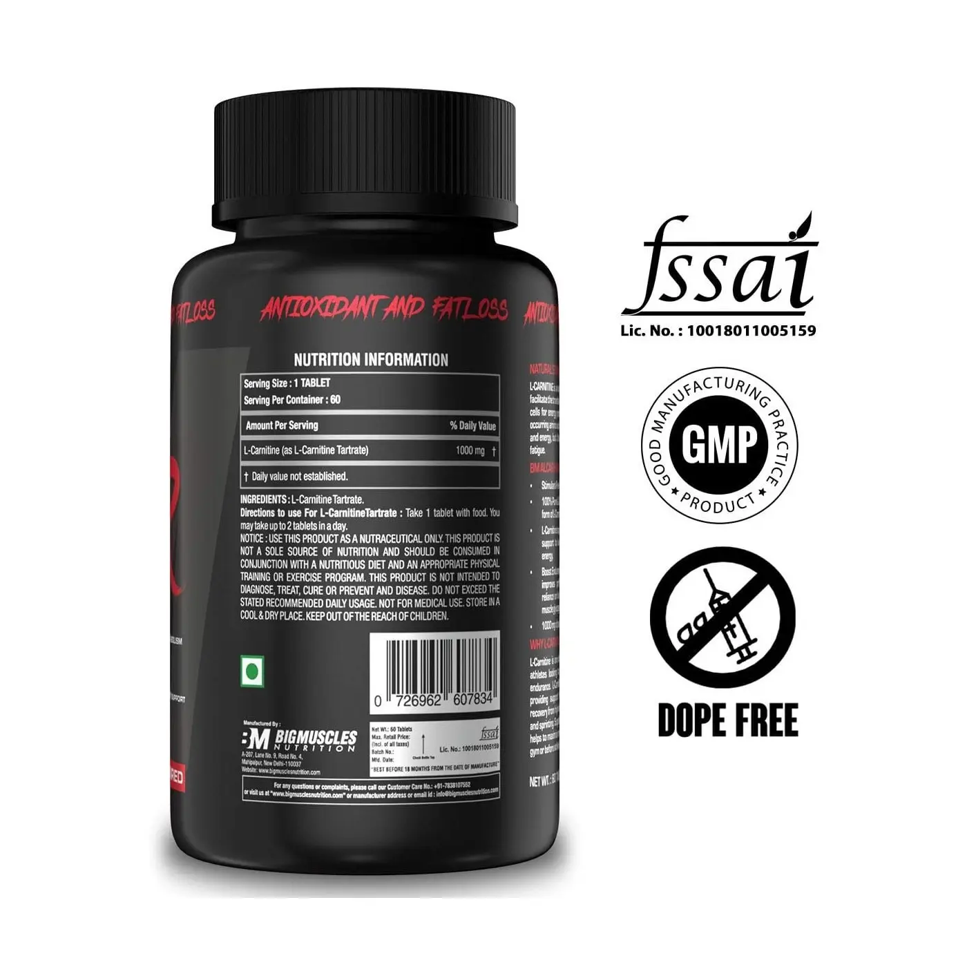 Bigmuscles Nutrition Alcar - Image 3