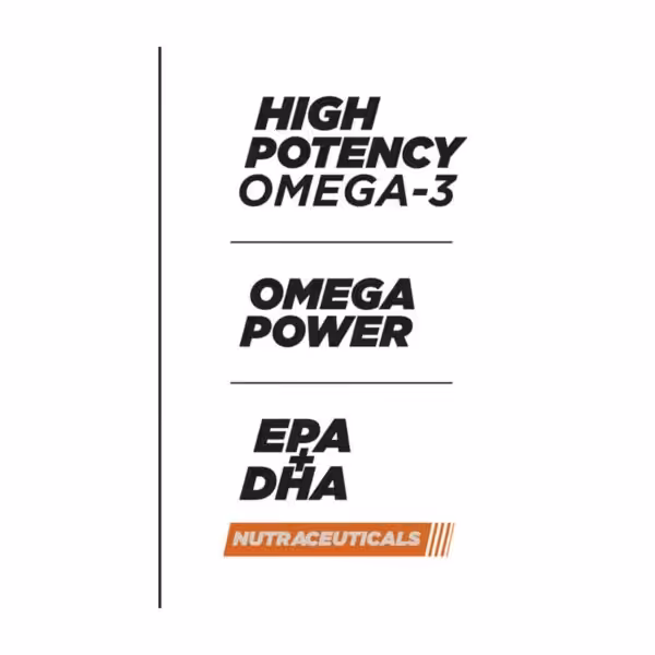 High Potency Omega-3, Omega Power, EPA + DHA, Nutraceuticals