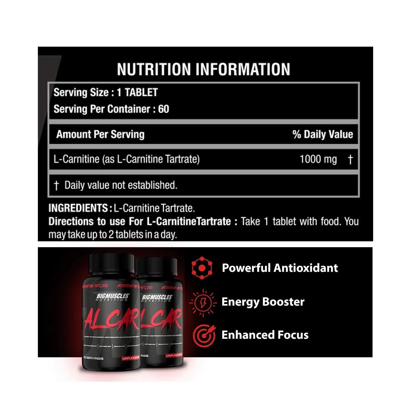 Bigmuscles Nutrition Alcar - Image 2