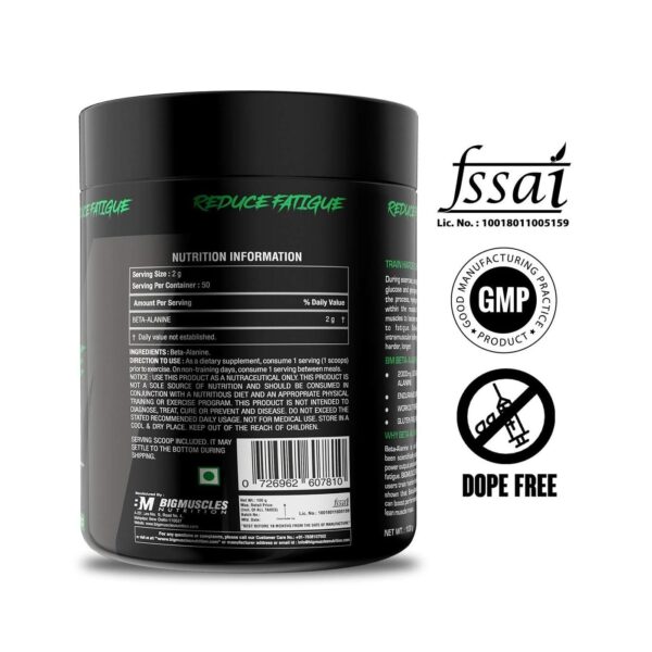 Bigmuscles Nutrition Beta Alanine