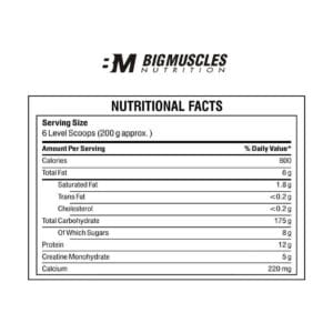 Bigmuscles Nutrition Quick Mass