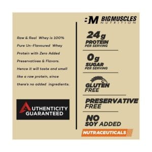 Bigmuscles Nutrition Raw & Real Whey