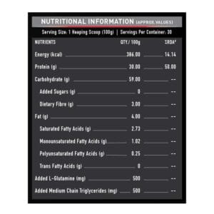 MuscleBlaze High Protein Gainer Lean Mass