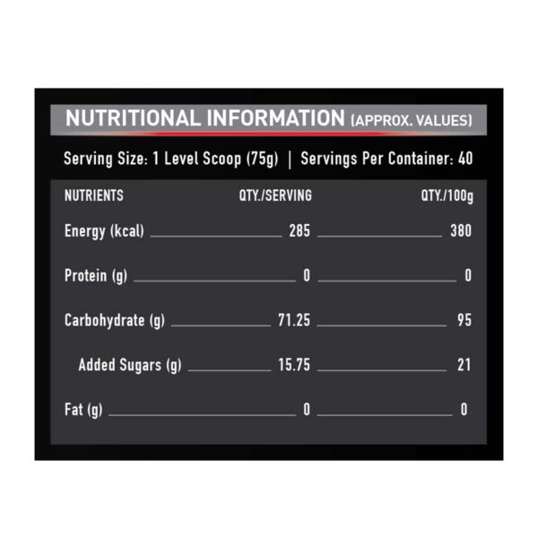 MuscleBlaze Carb Blend