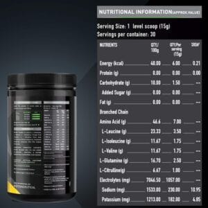 MuscleBlaze BCAA Pro Essential Amino Acids