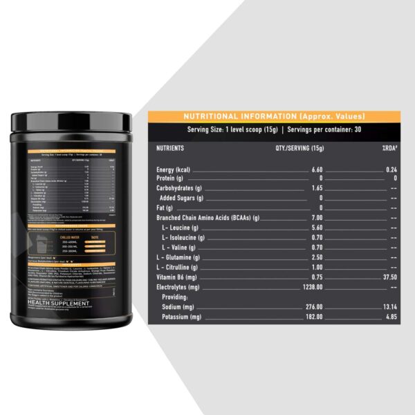 MuscleBlaze BCAA Gold 8:1:1 Amino Acids Supplements