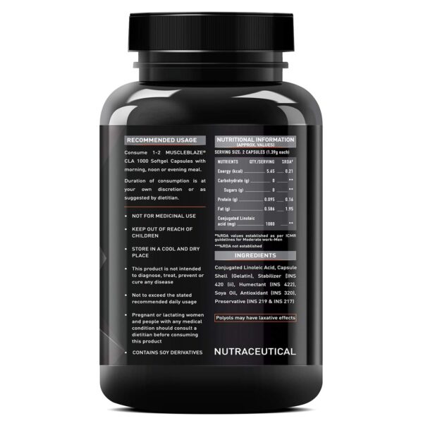MuscleBlaze CLA 1000 Fat Burner Supplement