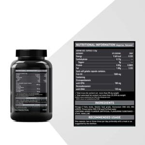 MuscleBlaze Fish Oil (1000 mg)