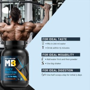 MuscleBlaze Whey Protein Supplement Powder