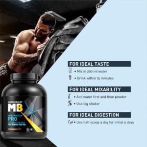 MuscleBlaze Whey Protein Pro with Creapure