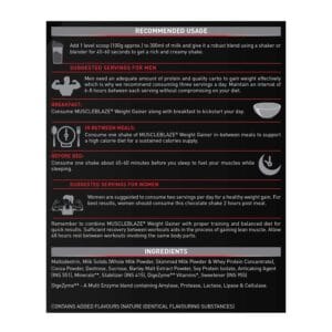 MuscleBlaze Weight Gainer with Added Digezyme