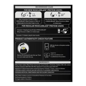 MuscleBlaze Whey Premium