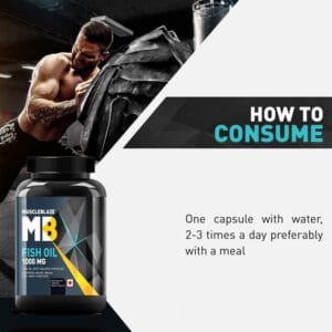 MuscleBlaze Fish Oil (1000 mg)