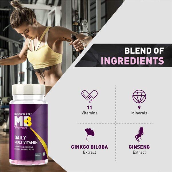 MuscleBlaze Women Daily Multivitamin