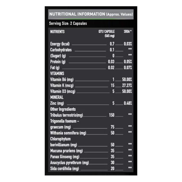 MuscleBlaze Test Pro (Natural Testosterone Booster)