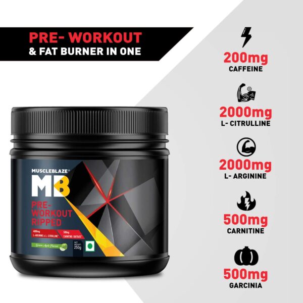 MuscleBlaze Pre Workout Ripped