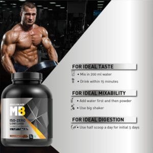 MuscleBlaze Iso-Zero Low Carb Whey Protein Isolate