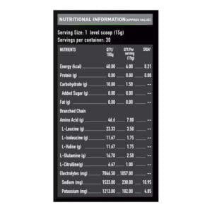 MuscleBlaze BCAA Pro Essential Amino Acids