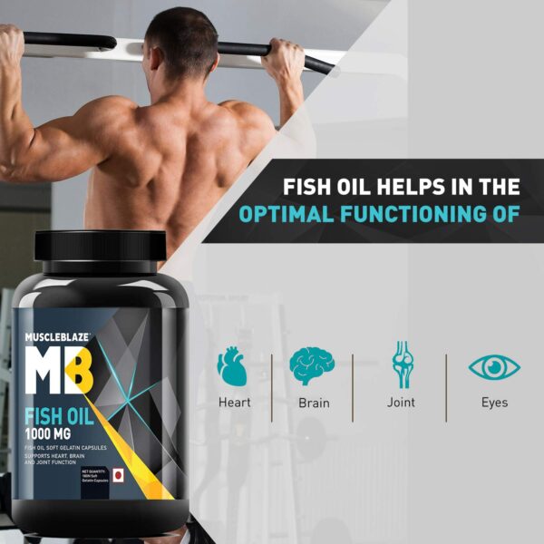 MuscleBlaze Fish Oil (1000 mg)