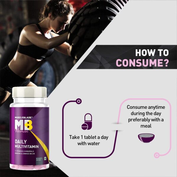 MuscleBlaze Women Daily Multivitamin