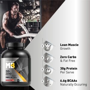 MuscleBlaze Iso-Zero Whey Protein Isolate