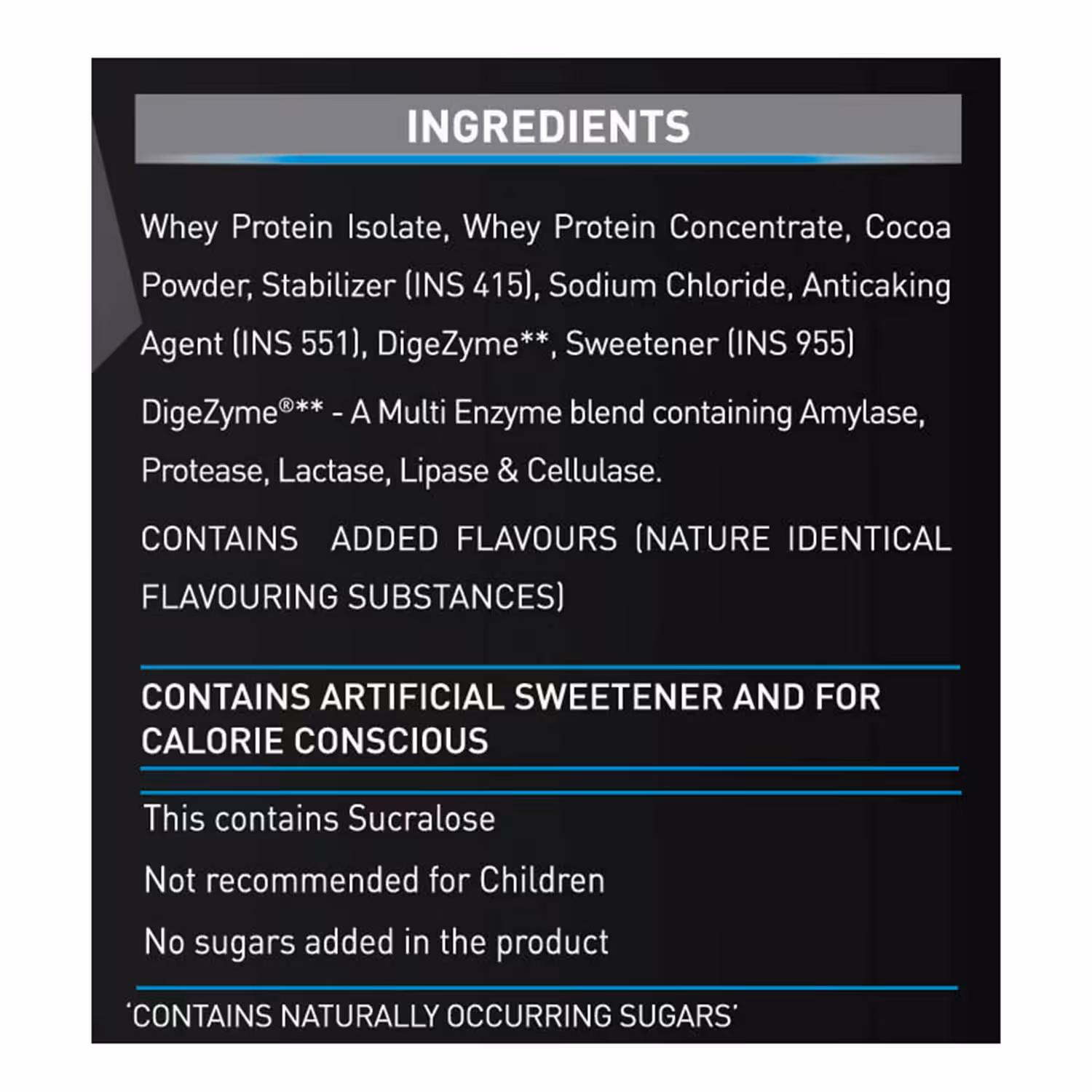 muscleblaze whey protein ingredients