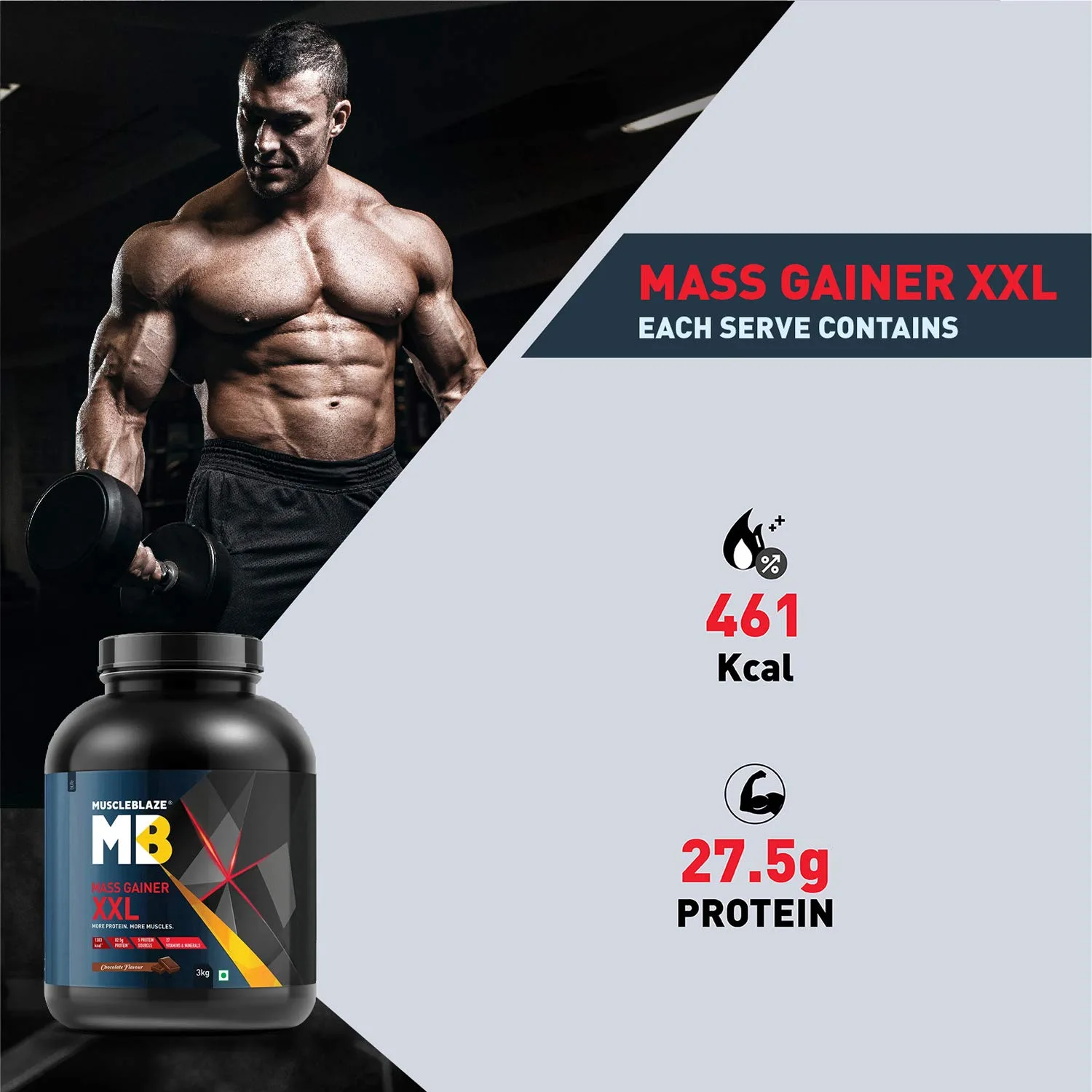 MuscleBlaze Mass Gainer XXL - Image 5