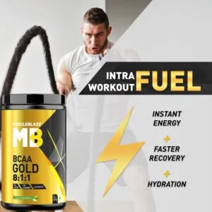 MuscleBlaze BCAA Gold 8:1:1 Amino Acids Supplements
