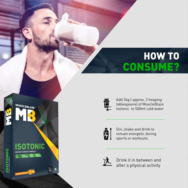 MuscleBlaze Isotonic Instant Energy Formula