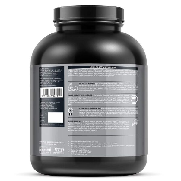 MuscleBlaze Whey Isolate Plus