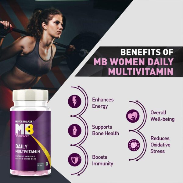 MuscleBlaze Women Daily Multivitamin