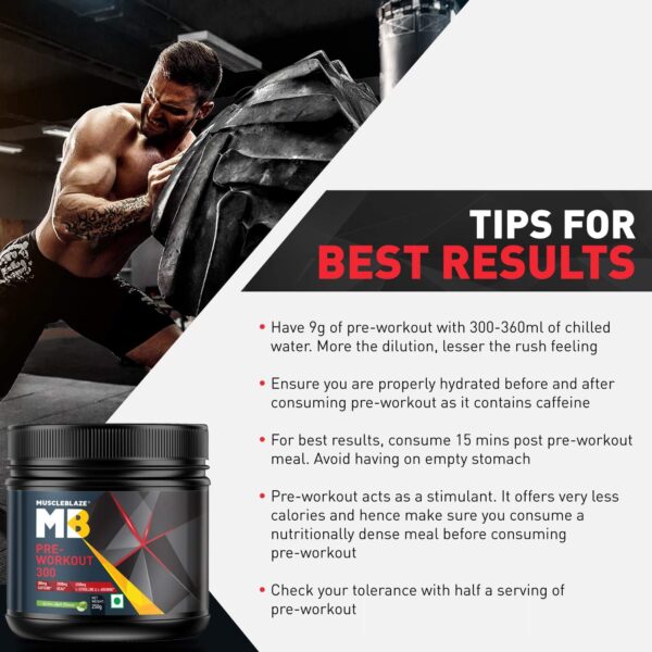 MuscleBlaze PRE Workout 300