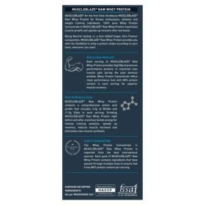 MuscleBlaze 80% Raw Whey Protein Supplement Powder