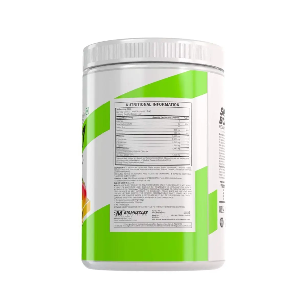 Bigmuscles Nutrition Speed BCAAX7 - Image 3