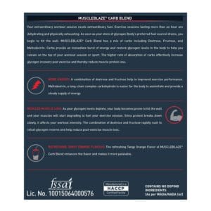 MuscleBlaze Carb Blend
