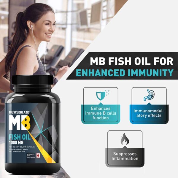 MuscleBlaze Fish Oil (1000 mg)