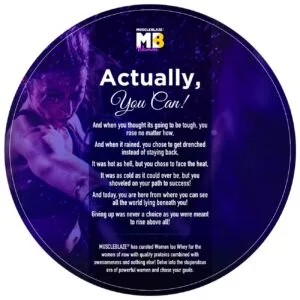 MuscleBlaze Women Iso Whey 100% Whey Protein Isolate