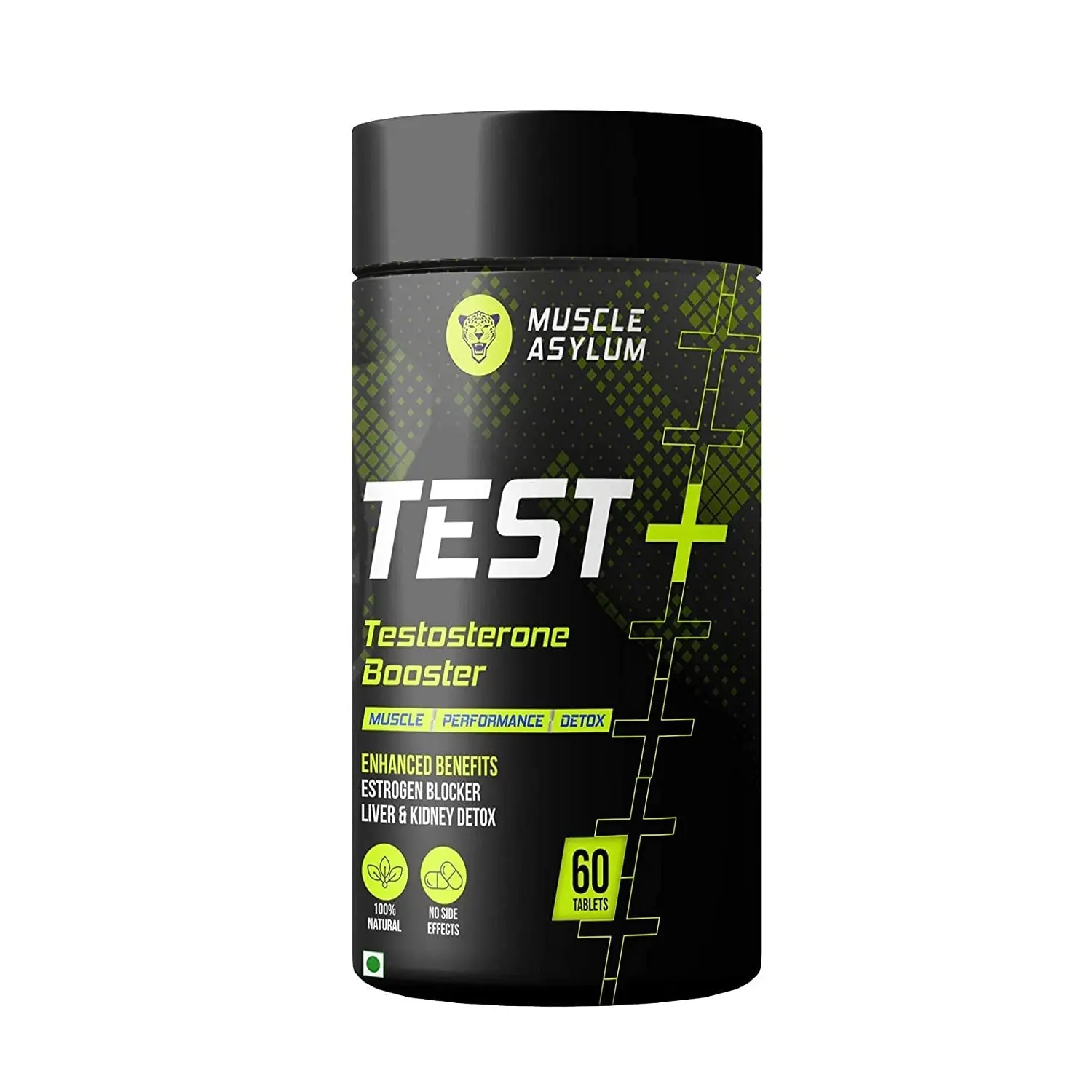 Muscle Asylum Test+ 60 Tabs - Sports Nutrition Supplement
