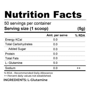 Muscle Asylum Glutamine