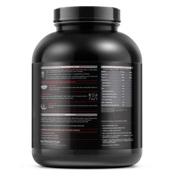 MuscleBlaze High Protein Gainer Lean Mass