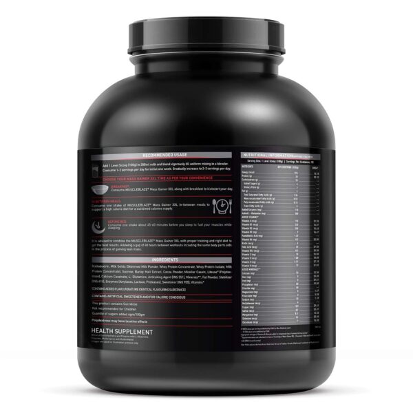 MuscleBlaze Mass Gainer XXL