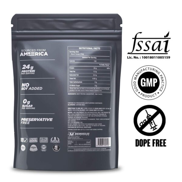 Bigmuscles Nutrition Crude Whey