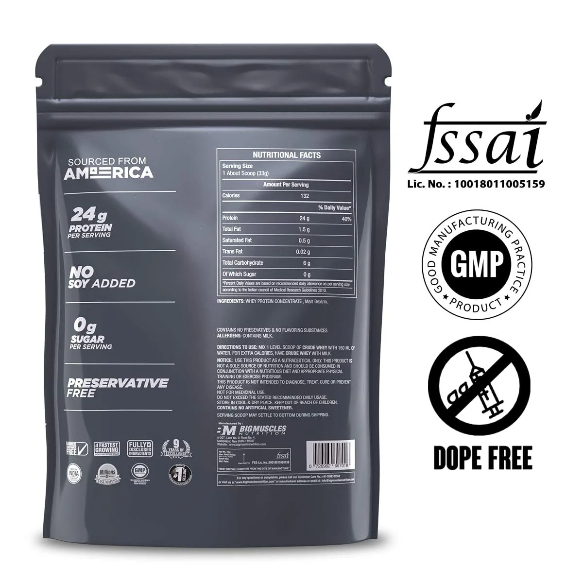 Bigmuscles Nutrition Crude Whey - Image 7