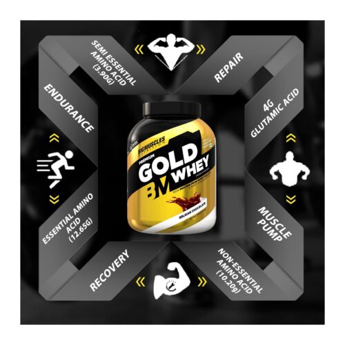 Buy Whey Protein powder online - BigMuscles Nutrition Premium GoldWhey