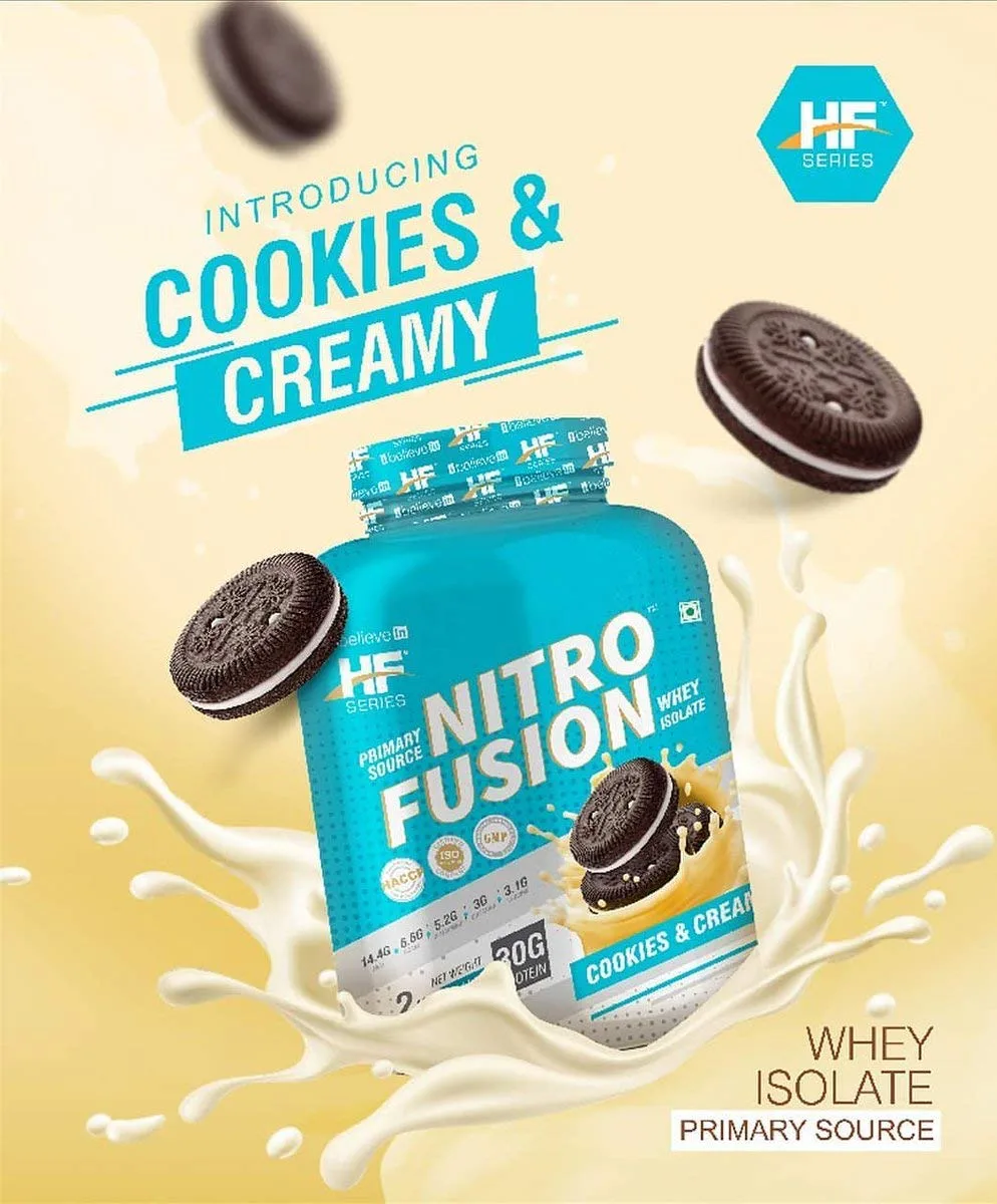 Healthfarm HF Series Nitro Fusion Whey Isolate Protein - Image 4