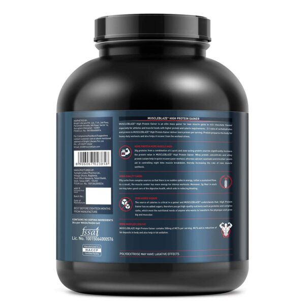 MuscleBlaze High Protein Gainer Lean Mass