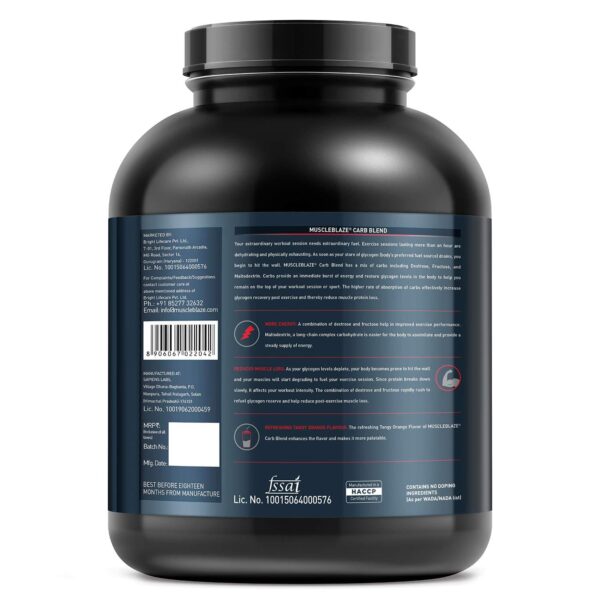 MuscleBlaze Carb Blend