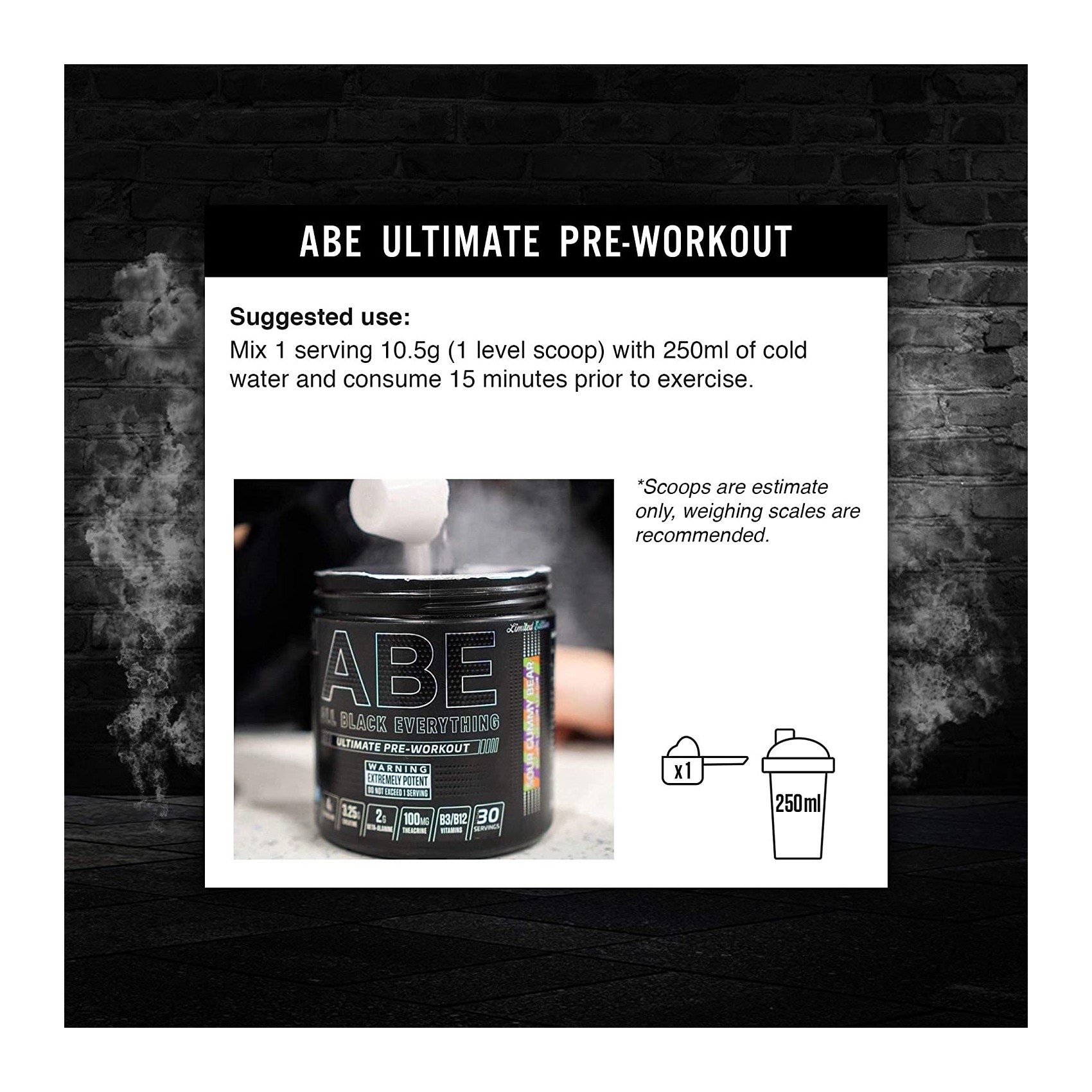 Abe Ultimate Pre-Workout - Sour Gummy Bear