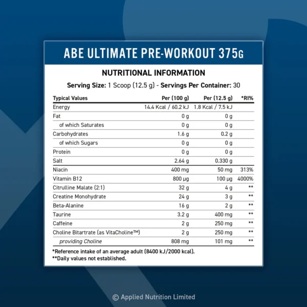 Applied Nutrition ABE pre workout