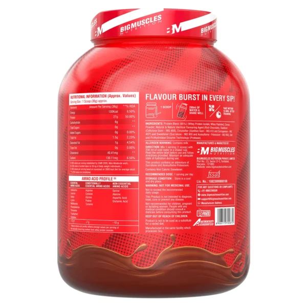 Big Muscles Nutrition Nitric Whey Protein